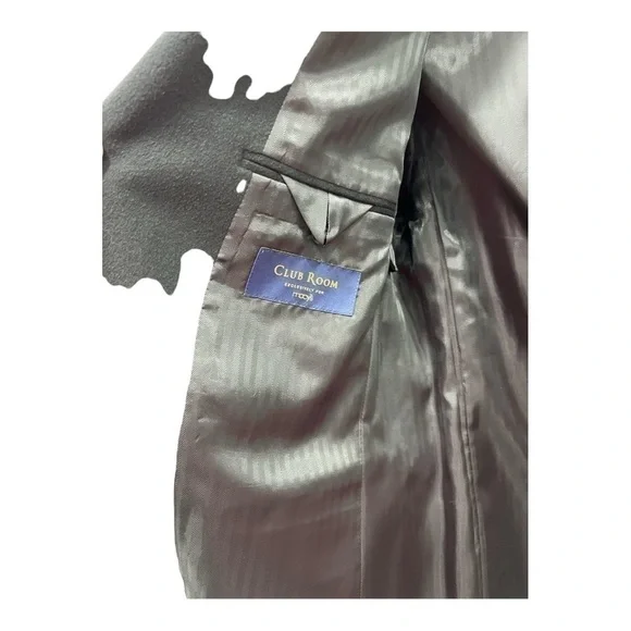 Club Room Macy’s Men’s Black Sports Coat Ultraluxe size 42R Black